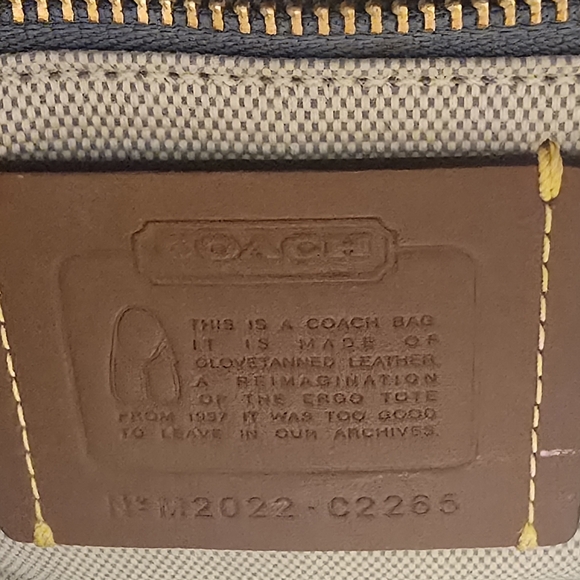 NEW Coach Ergo Handbag In RARE Azure Blue - Picture 15 of 15